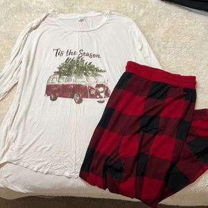 Maurices pajama set. Worn maybe once still in great condition